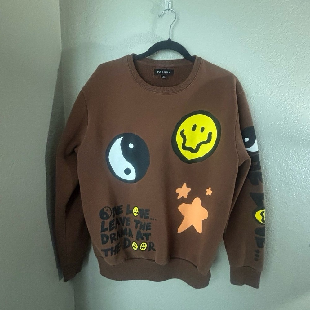 PACSUN Crewneck‎ Sweatshirt size Medium